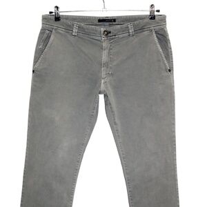 Ermenegildo Zegna Drop 7 Slim Fit Cotton Chino Pants EU 52, 35/36 , 31.5" Inseam